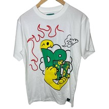 Majestik Sublimez &quot;Do It&quot; Stay Wild Graffiti Streetwear Tee Shirt sz sma... - $14.85