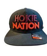 Nike Hokie Nation Snapback Hat Black Red Orange VT Adjustable Embroidere... - $311.68 MXN