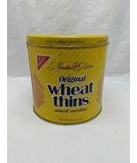 Vintage 1987 Nabisco Limited Edition Original Wheat Thins Empty Tin - $326.89 MXN