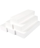 6 Pack Foam Blocks For Crafts - 12X4X2&quot; Polystyrene Brick Rectangles For... - £29.77 GBP