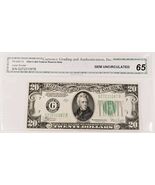 1934-C Federal Reserve Note in Gem Uncirculated Condition FR #2057-G - $228.98