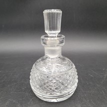 Vintage Waterford Clear Crystal Glass Glandore Faceted Perfume Bottle An... - $34.64