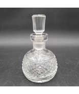 Vintage Waterford Clear Crystal Glass Glandore Faceted Perfume Bottle An... - $660.74 MXN