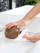 Cute Snail Soap Dispenser for Kitchen Bathroom etc. (120ML) (Brown) - £15.97 GBP