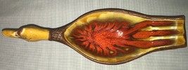 Vintage Glazed Ceramic Bird Ashtray Dish S-36 California - £44.95 GBP