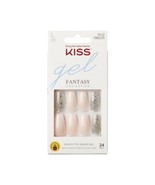 KISS Gel Fantasy Ready-to-Wear Press-On/Glue-On Gel Nails, Style “Friend... - £8.32 GBP