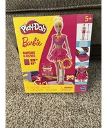 Barbie Ruffles &amp; Bows Play-Doh~ 11.5” Doll, Patterns, Playdough, Accesso... - $54.18 CAD