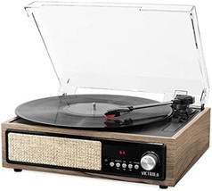 Victrola 3-in-1 Bluetooth Record Player with Built in Speakers and 3-Speed - $70.99