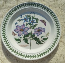 Portmeirion Botanic Garden Virgins&#39;s Bower Clematis Dinner Plate FREE SH... - £25.66 GBP