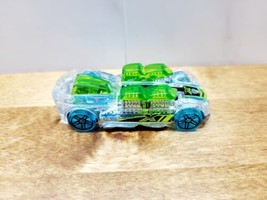 2004 Hot Wheels What-4-2 Clear Green Blue Malaysia Loose - $8.90