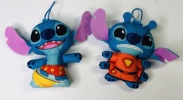Stitch Plush Surfer &amp; Experiment  4&quot;  Mcdonalds Lot Of  2 - $3.88