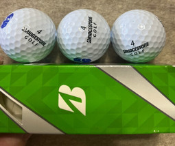 New Bridgestone Treosoft 3 Golf Balls / 1 Sleeve - $9.00