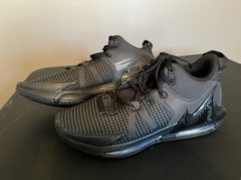 Nike LeBron Witness 7 Low Basketball Shoes - Blackout - Size 10.5 - £58.57 GBP