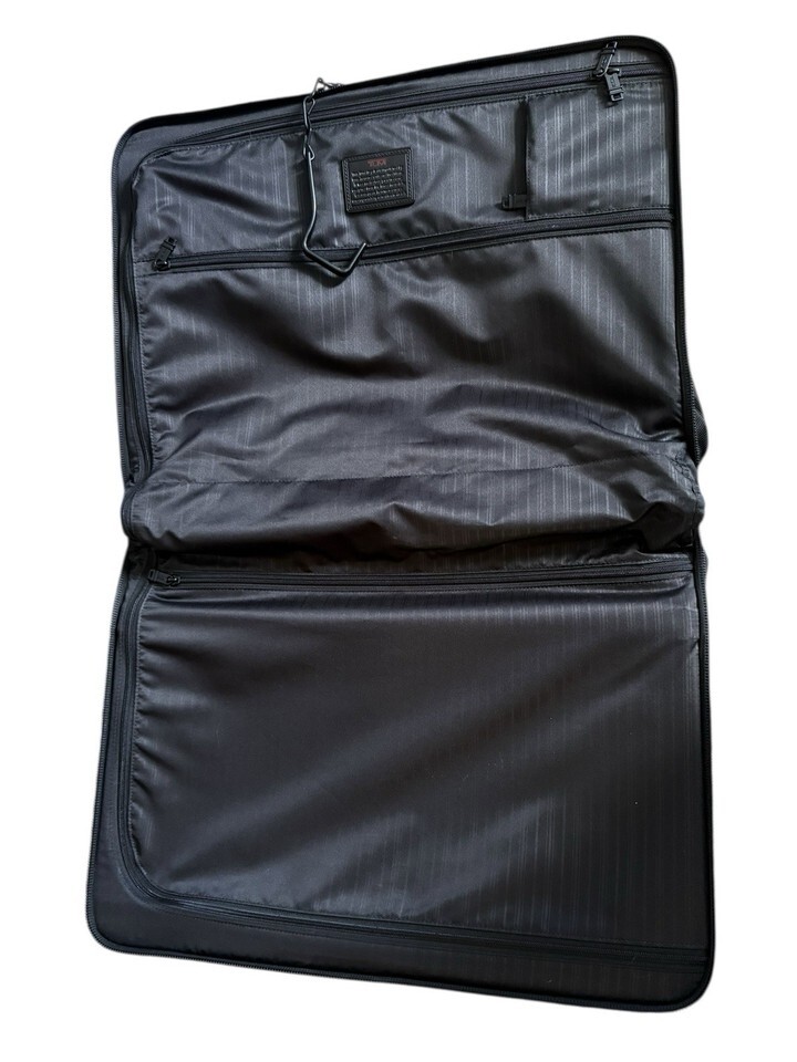 TUMI Alpha 22” Rolling Garment Bag Travel Luggage 22033DH Black Ballistic Nylon Item image 11