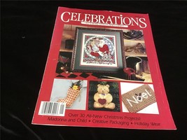 Celebrations To Cross Stitch and Crafts Magazine Premier Issue 1989 - $12.00