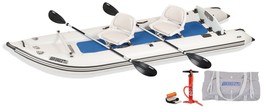 Sea Eagle 437ps Paddleski 2 Person Swivel Seat Pkg Inflatable Catamaran ... - £1,238.20 GBP