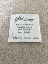  6 x GHS La Classique # 9405 Wound Fifth String A Winter Silver Wrap Str... - £7.56 GBP