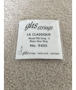  6 x GHS La Classique # 9405 Wound Fifth String A Winter Silver Wrap Str... - £7.40 GBP