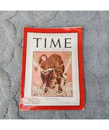 Time The Weekly News Magazine Wall Street Bull Volume LV No 23 June 5 1950 - £9.71 GBP