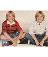 Dylan Sprouse Cole Sprouse Fergie teen magazine pinup clipping jean shor... - $3.50