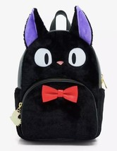 Studio Ghibli Kiki&#39;s Delivery Service Jiji Fuzzy Mini Backpack Bag - £51.79 GBP