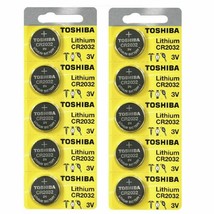 100 X Original Toshiba CR2032 Cr 2032 3V Lithium Battery BR2032 DL2032 Remote - £53.78 GBP