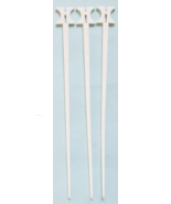 Lot of 3 HILTON Maui, Pittsburgh, Conrad Chicago  6&quot; stir sticks, Vintage - $73.95 MXN