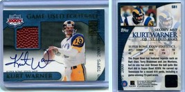 Superbowl Material Kurt warner 1999 St.Louis Rams Superbowl XXXIV champions - $136,906.11 CAD