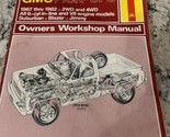 Haynes Owners Workshop Manual 420 Chevrolet GMC 1967 - 1982 2WD 4WD - $9.89
