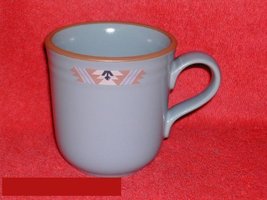 Noritake Blue Adobe #8678 Coffee Mugs - £21.22 GBP