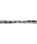 CHARMING VINTAGE SILVERPLATED CHAIN BRACELET CATS - £17.65 GBP