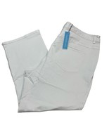 Draper James Jeans Womens 35 White Kick Flare Cropped Denim Stretch Comfort - $851.43 MXN