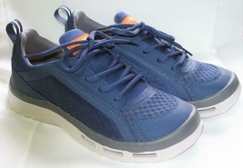 Soft Science Fin Blacktip Shark Lace-up Sneaker Boating Shoes Mens 8 Navy Blue - £55.55 GBP