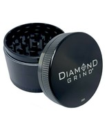 Diamond Grind 4 Piece Aluminum Herb Grinder 63mm (2.5&quot;) Large - £39.79 GBP