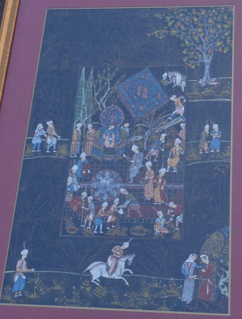 Beautiful Art Print – India – GORGEOUS ART PRINT – BEAUTIFULLY FRAMED & MATTED Item image 4