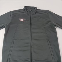 Oakley Team X Racing Men's Gray Cotton Blend Full Zip Jacket Size Large image 9