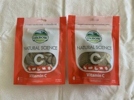 Set of 2 Oxbow Natural Science Vitamin C Animal Health Chinchillas Porpoise - $25.00