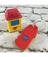 Vintage 1996 Fisher Price McDonalds Happy Meal Toys Lot Of 2 Keys Drive-... - £7.78 GBP