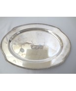 Vtg Wm Rogers International Silver silverplate Small meat tray 16.5&quot; Kent - £31.29 GBP