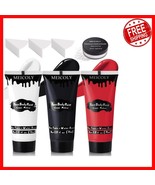 3-Color Professional Clown and Joker Face Paint Set with Smudge-Reducing... - $816.89 MXN