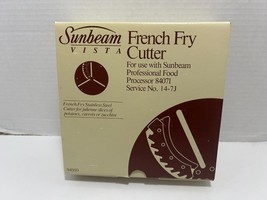 Sunbeam Vista French Fry Cutter Blade Professional Food Processor 84071 - £5.82 GBP