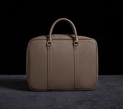 Genuine leather business bag handbag computer briefcase men&#39;s handbag  leather - £139.26 GBP