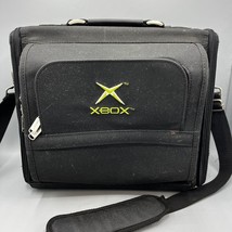 Vintage Naki Embroidered XBox Original Console Bag & Travel Carrying Case Black - $39.59