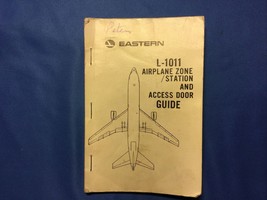 ORIG VINTAGE EASTERN AIRLINES L-1011 AIRPLANE ZONE/STATION &amp; ACCESS DOOR... - $67.83 CAD