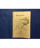 ORIG VINTAGE EASTERN AIRLINES L-1011 AIRPLANE ZONE/STATION &amp; ACCESS DOOR... - $49.48