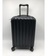 Used Ricardo Front Opening Carry On Spinner Luggage Suitcase in Black - £42.77 GBP
