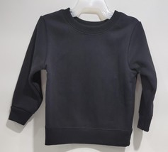 Garanimals Toddler Boys&#39; Long Sleeve Solid Fleece Top, Black Size 24M - £9.48 GBP