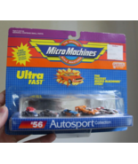 Original 1980&#39;s toy Micro Machines #56 Autosport Collection #6400 1989 S... - $64.99