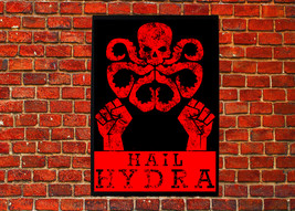 Hail Hydra Red Skull Propaganda Home Decoration Captain America Marvel Poster - £2.39 GBP