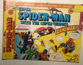 Super SPIDER-MAN With The SUPER-HEROES #164 (1976) Marvel Comics Uk VG+/FINE- - £15.91 GBP